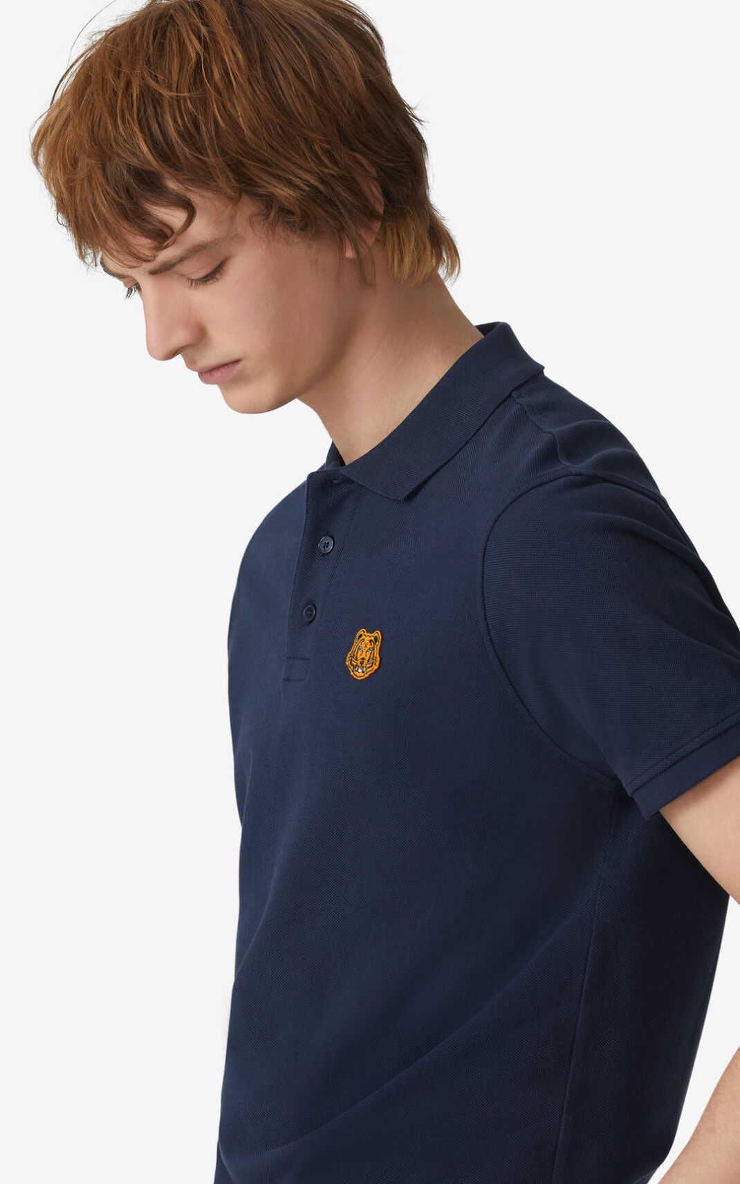 Polo Kenzo Tiger Crest Hombre Azul Marino Azules - SKU.1431961